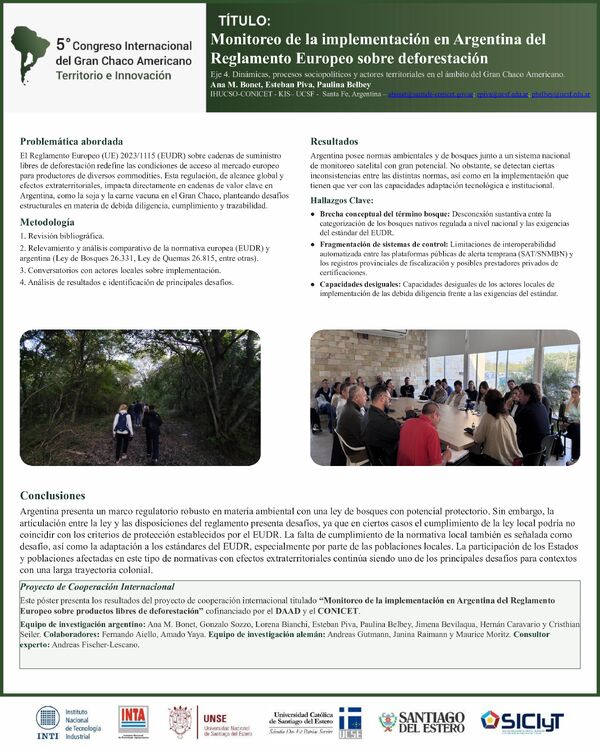 Vista previa: Monitoreo de la implementación en Argentina del Reglamento Europeo sobre deforestación